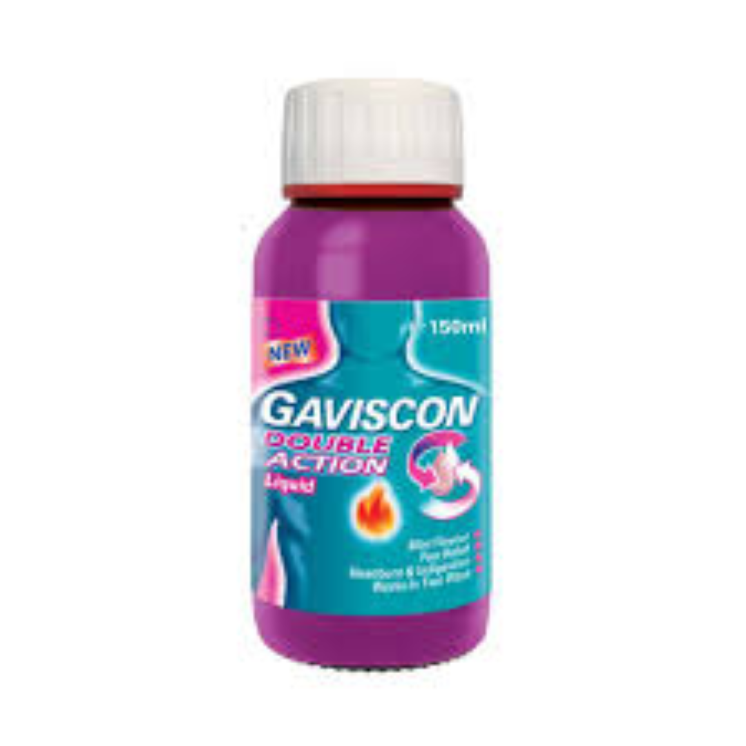 GAVISCON LIQUID DOUBLE ACTION 150ML